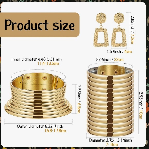 Cosplay AFRICAN PARTY JEWELRY SET. - Picture 6 of 6